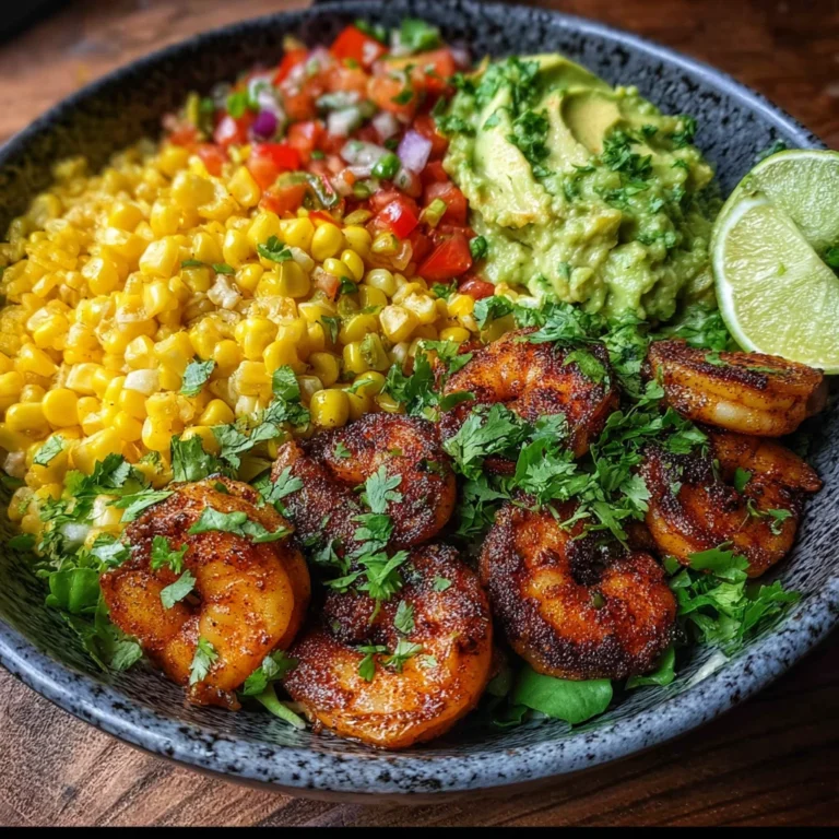 Cilantro Lime Shrimp Bowl