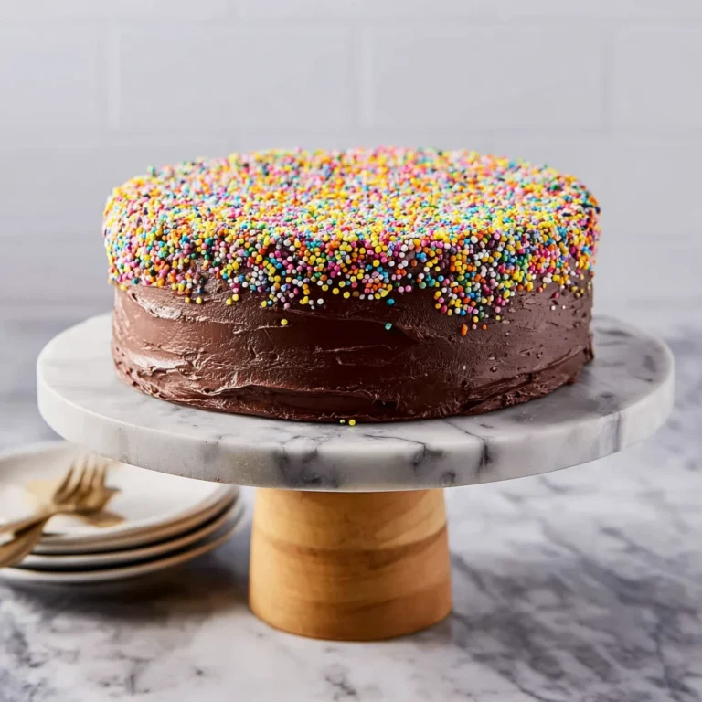 Moist Yellow Cake Chocolate Sour Cream Frosting