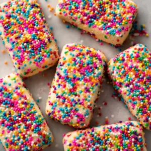 Rainbow Sprinkle Butter Cookies