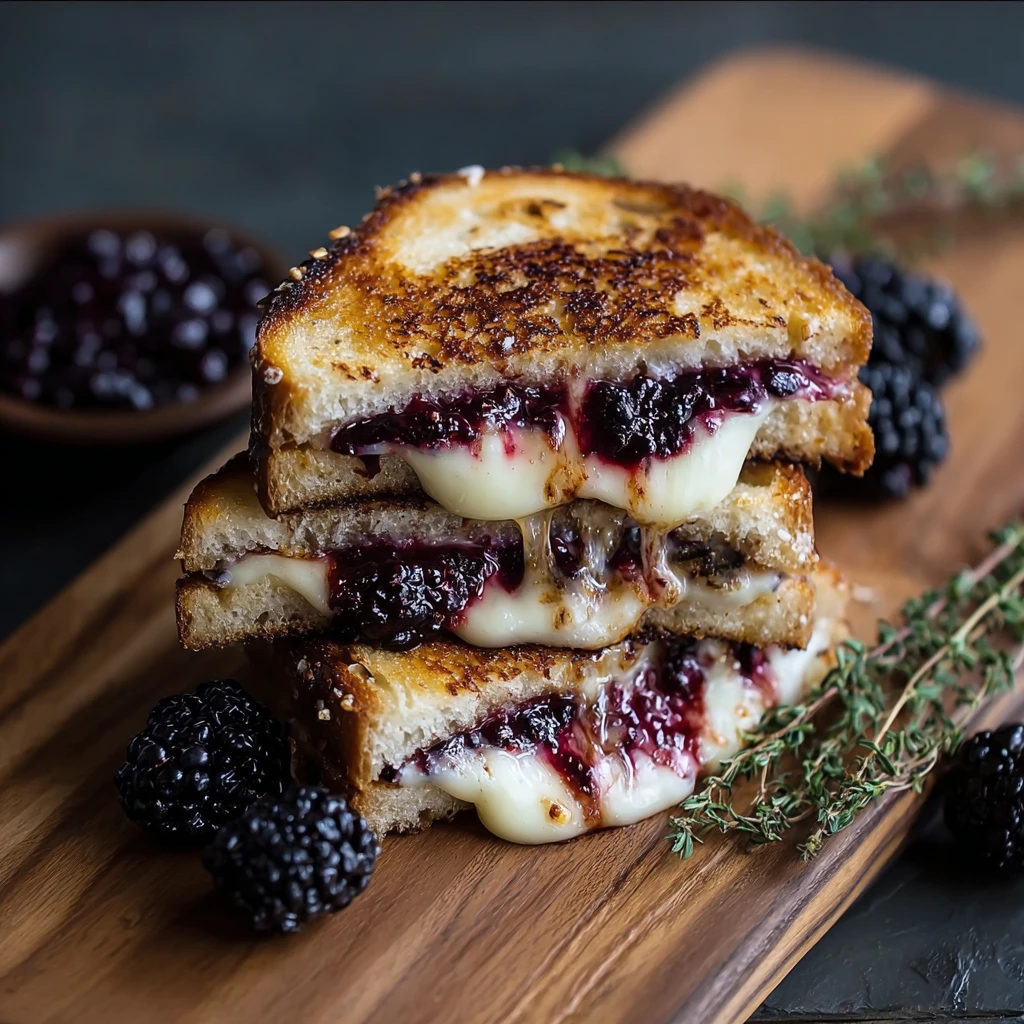 Balsamic Blackberry Bliss Grilled Cheese: 7 Terrific Melty Bites
