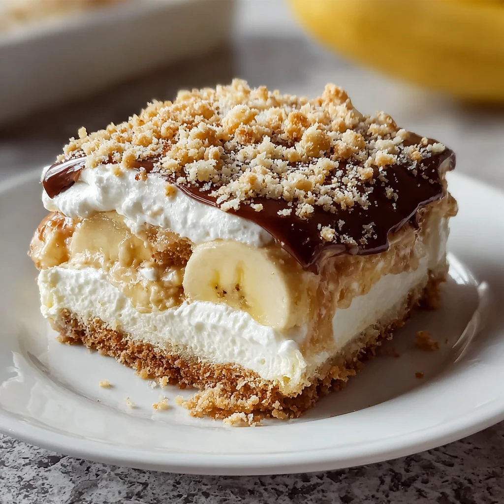 Banana Pudding Eclair Cake Delightful Dessert Treat