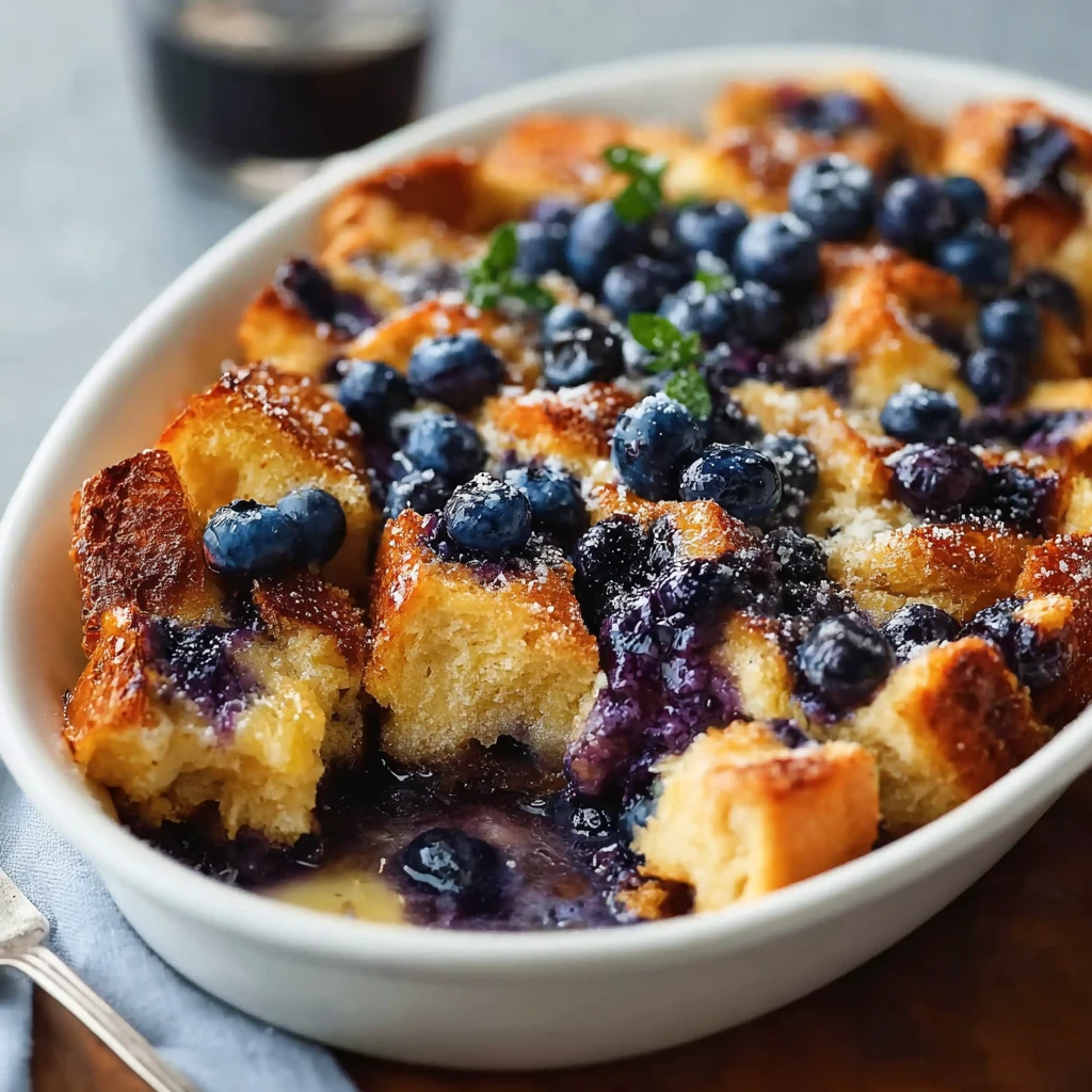 Best Blueberry French Toast Casserole
