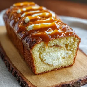Melt-in-Your-Mouth Caramel Cream Cheese Swirl Bread
