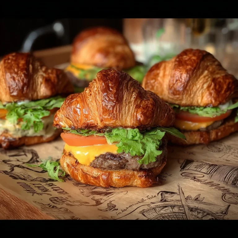 Best Croissant Smash Burger Recipes How To Make A Croissant Burger Buttery Croissant Burger Ideas Secrets To Delicious Cro...
