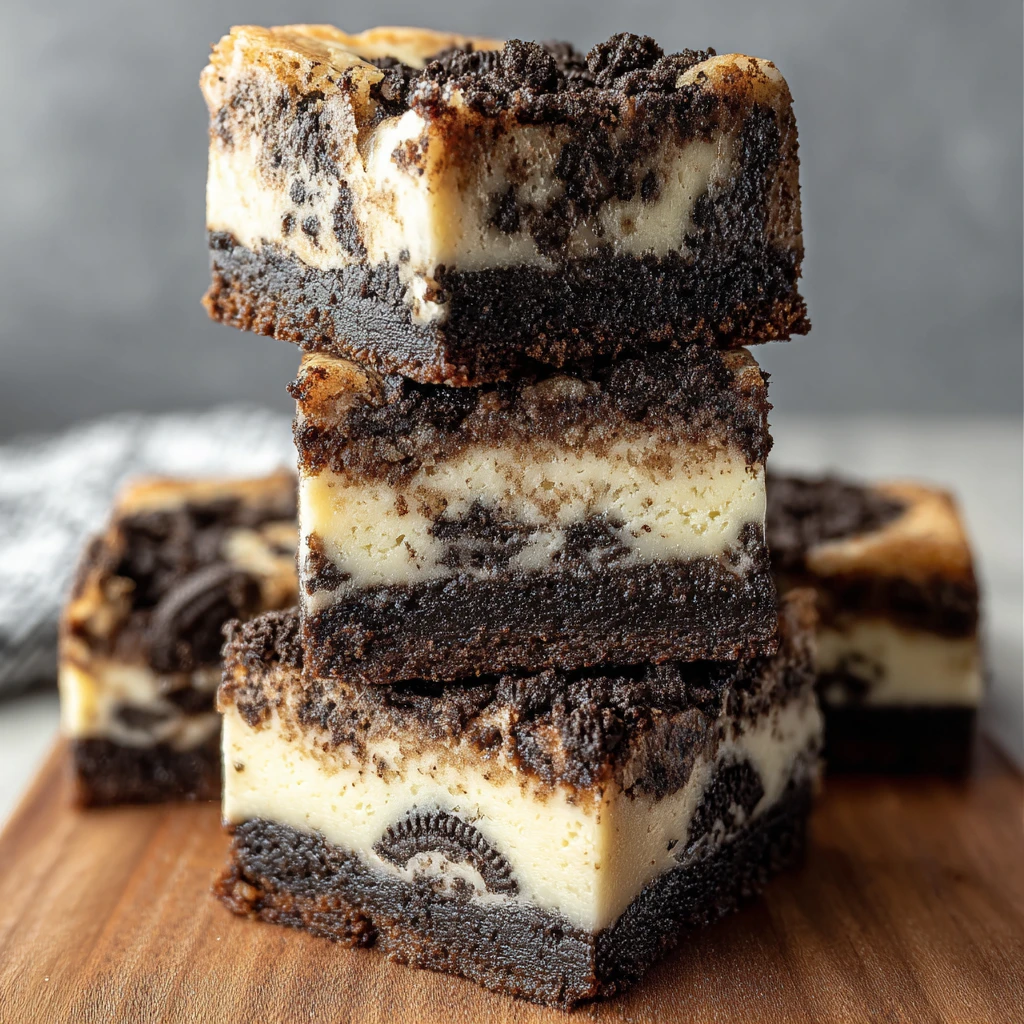 Best Oreo Cheesecake Brownies Recipe Homemade Oreo Cheesecake Brownies Easy Oreo Cheesecake Brownie Tutorial How To Make O...