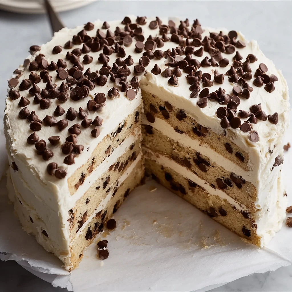 Chocolate Chip Layer Cake Recipe Best Chocolate Chip Cake Steps How To Make A Soft Chocolate Chip Cake Chocolate Chip Cake...