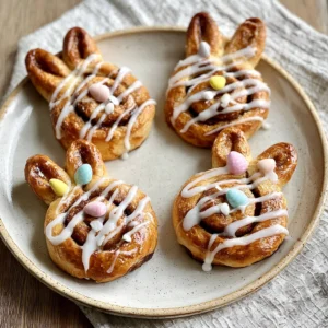 Easter Bunny Cinnamon Rolls: Adorably Delicious Treats