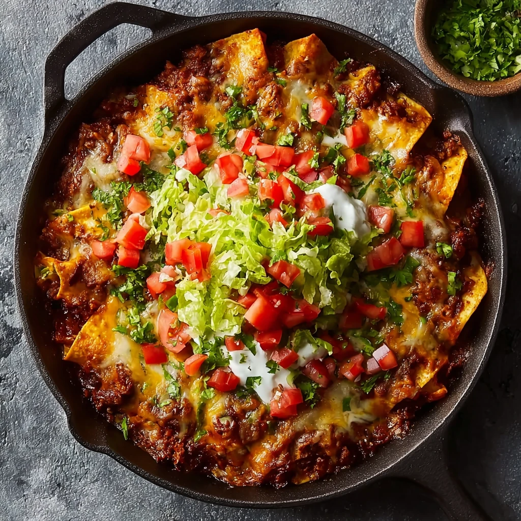 Cozy Beef Skillet Enchiladas: A One-Pan Comfort Classic