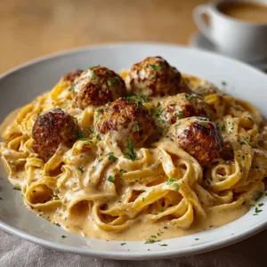 Creamy Cajun Beef Meatball Pasta – One Pot Wonder Recipe!