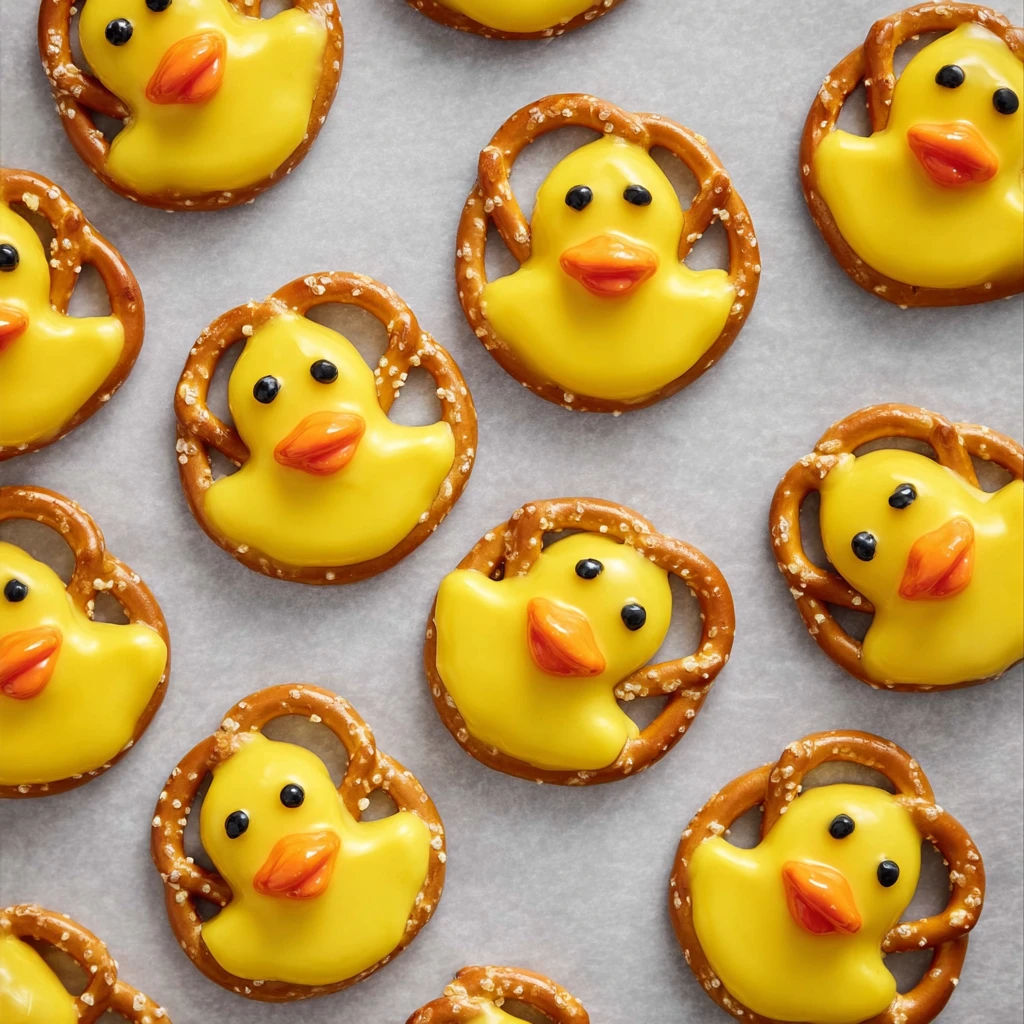 Easter Pretzel Chicks