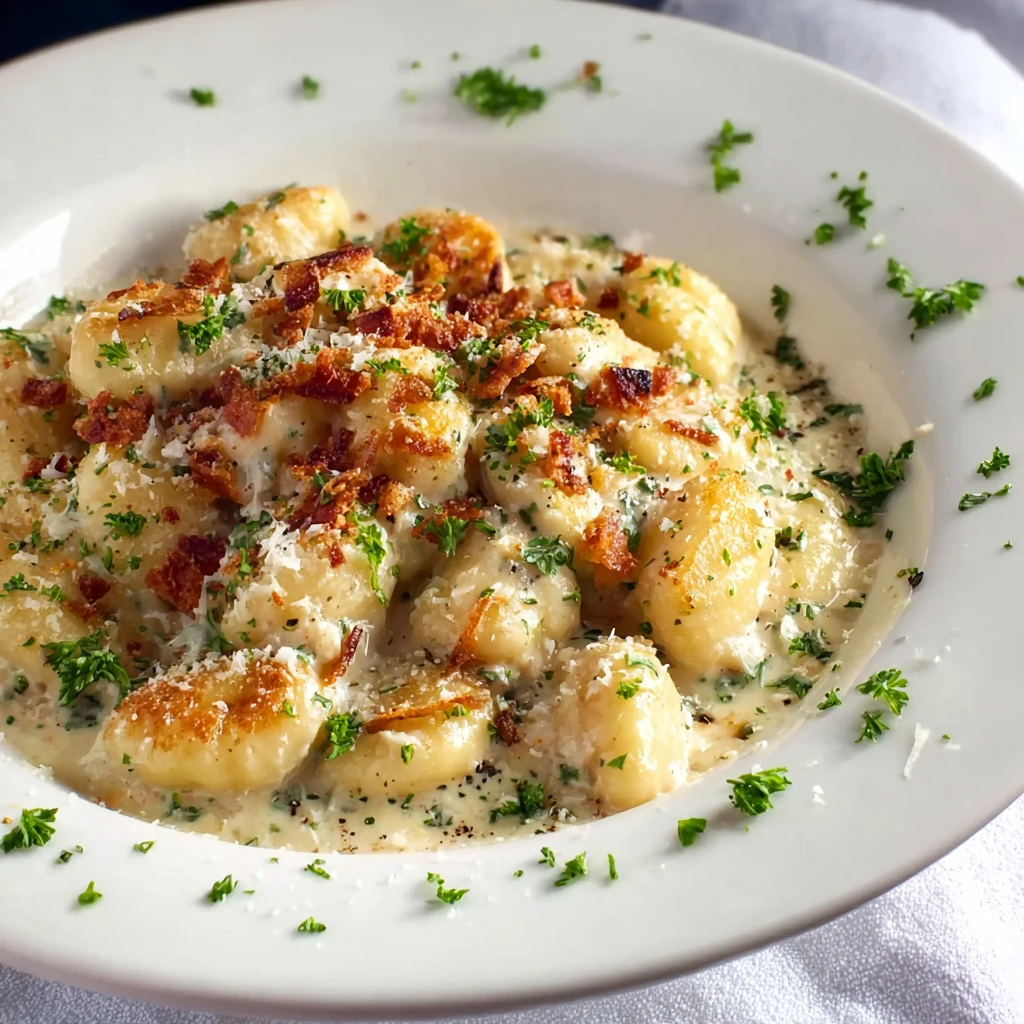 Garlic & Parmesan Chicken Gnocchi