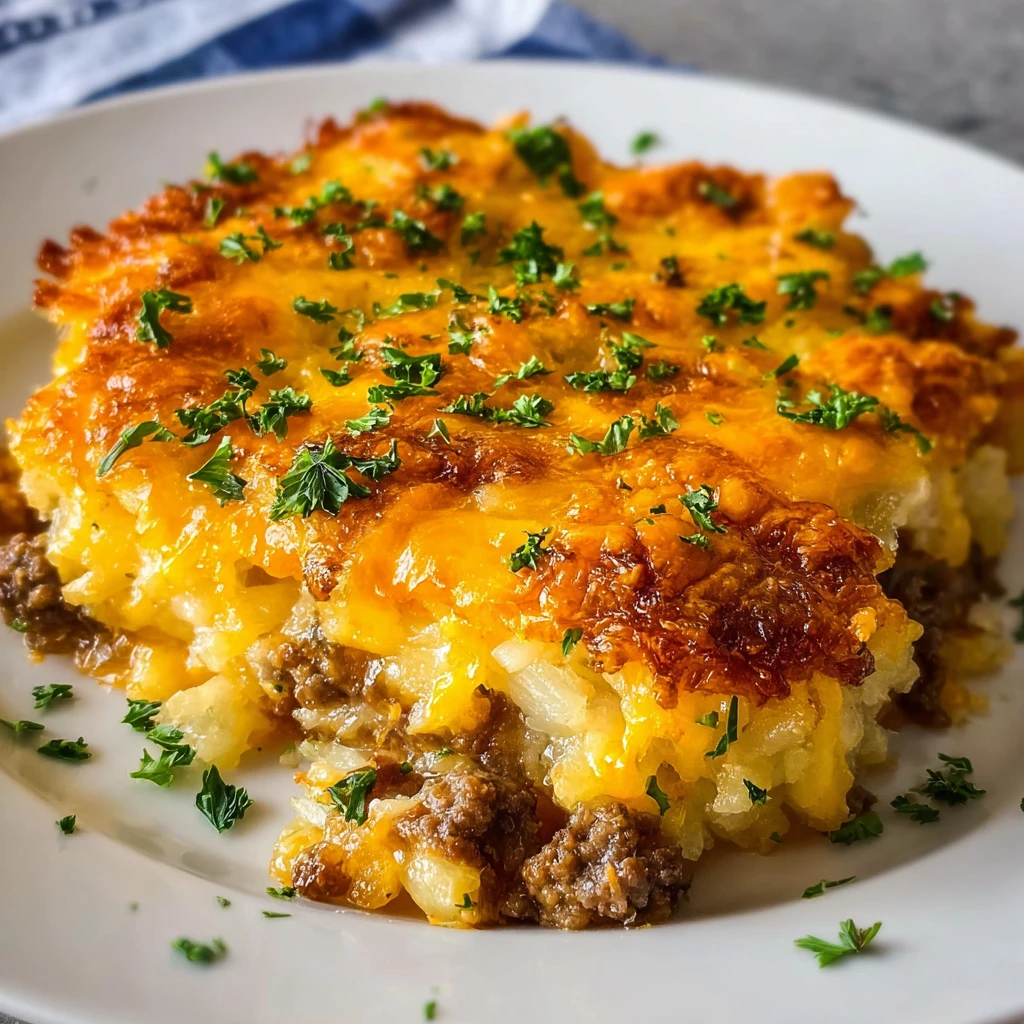 Hamburger Hashbrown Casserole