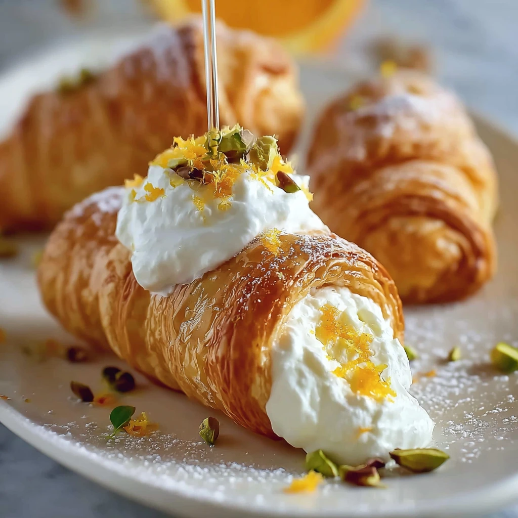 Italian Cream Stuffed Cannoncini