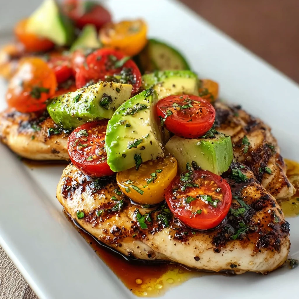 Grilled California Avocado Chicken - Easy Chicken Recipes