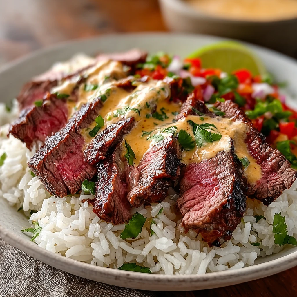 Quick Steak And Queso Rice Recipe Easy 30 Minute Steak Dinner How To Make Queso Rice With Steak Fast Steak And Rice Meals ...