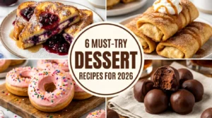 6 Must-Try Dessert Recipes for 2026
