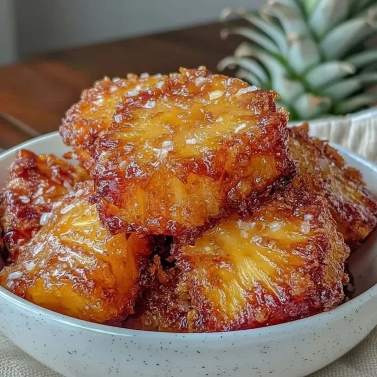 Air Fryer Pineapple Chunks