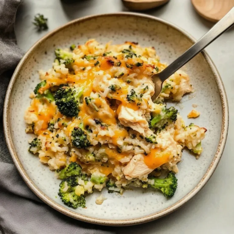 Chicken Broccoli Rice Casserole