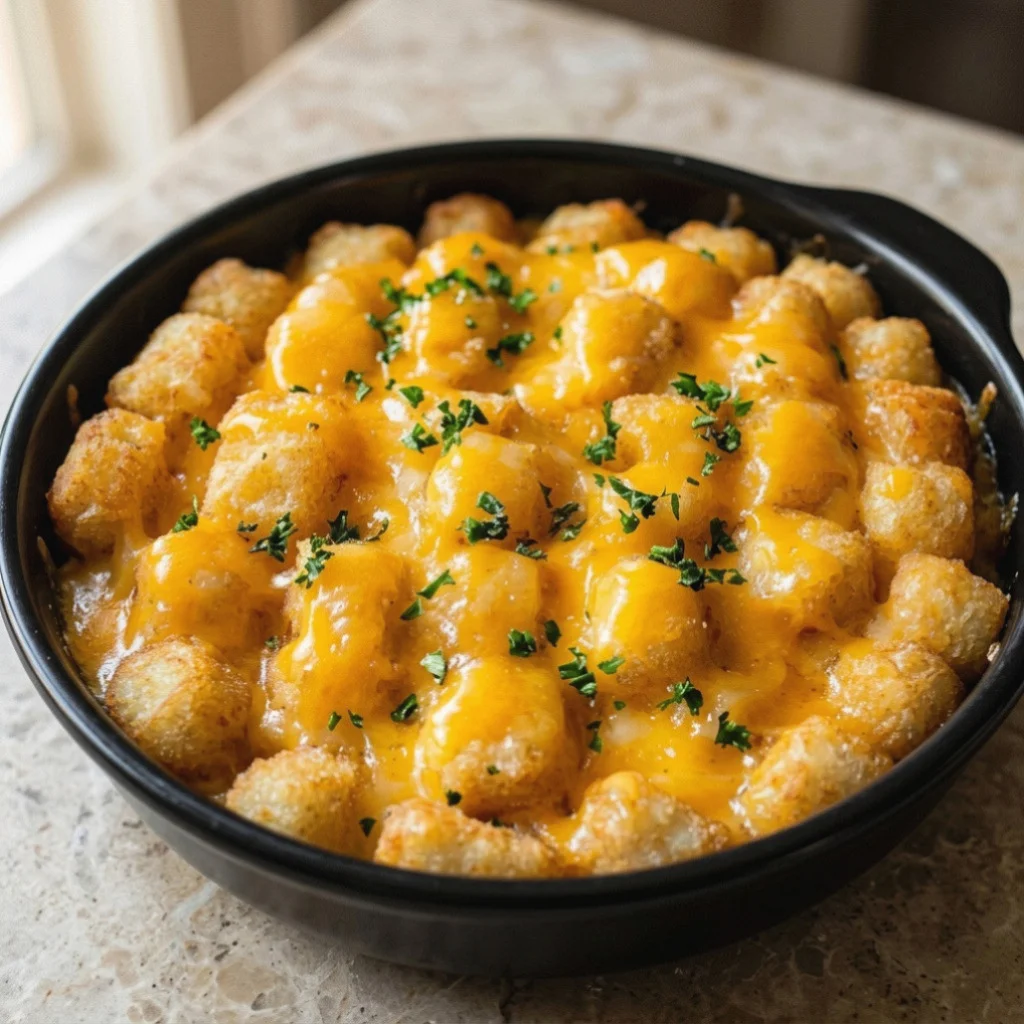Crockpot Tater Tot Breakfast Casserole