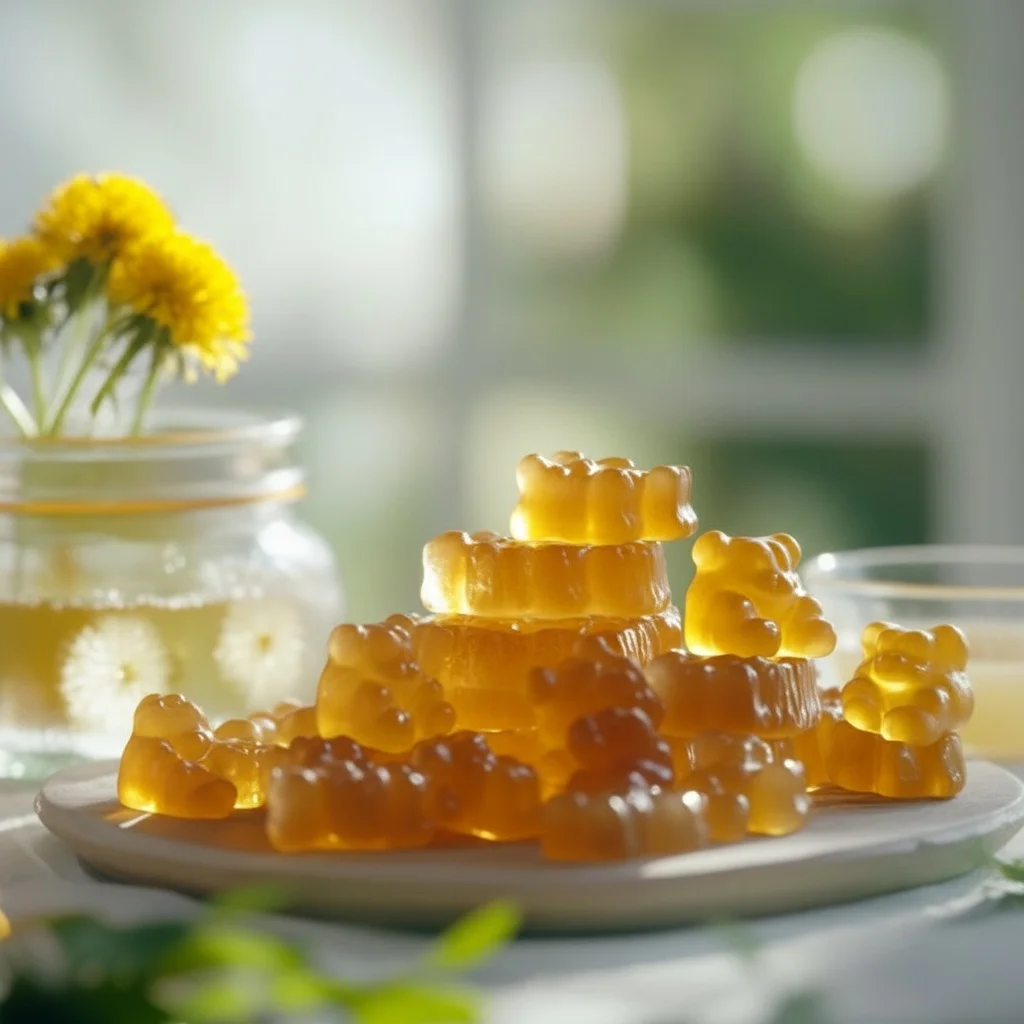 Dandelion & Honey Gummy Bears