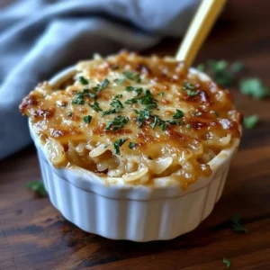 French Onion Soup Rice – Best Comforting Meal