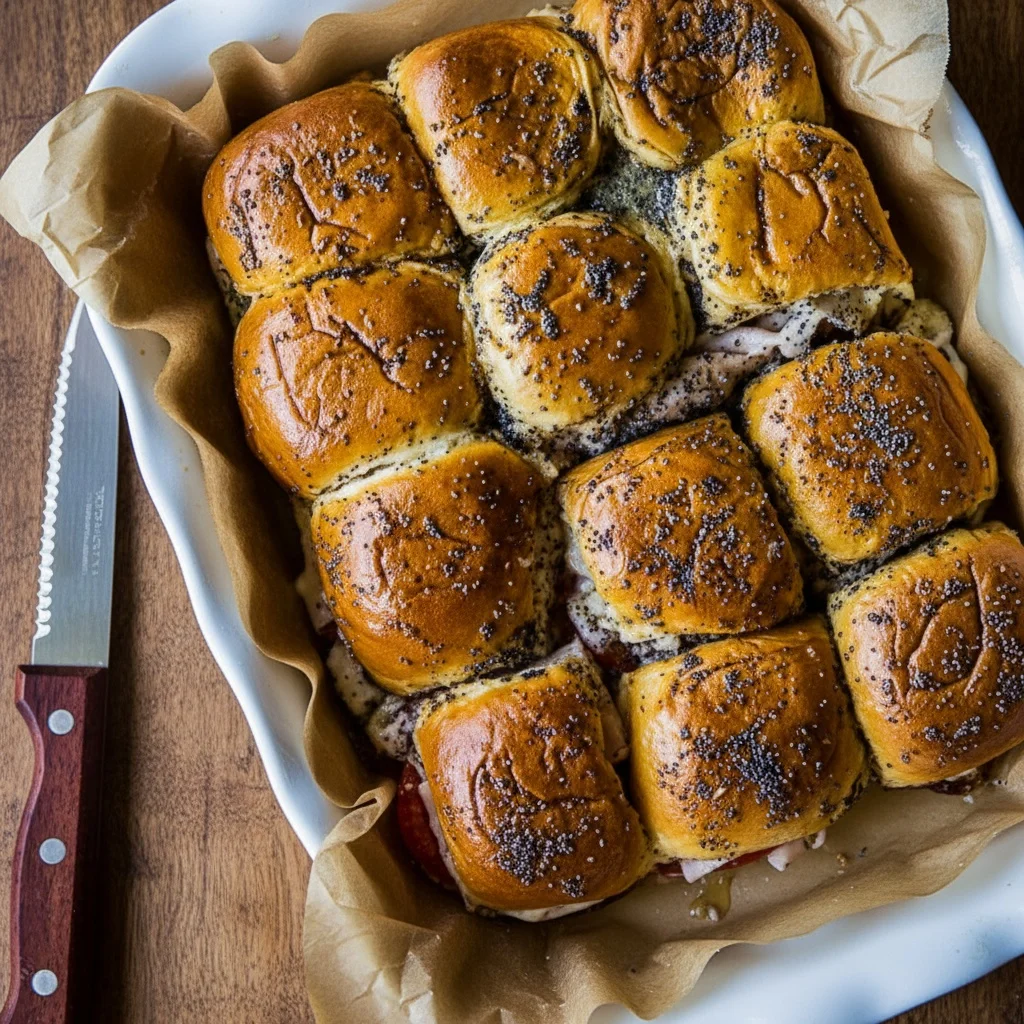 Kentucky Hot Brown Sliders