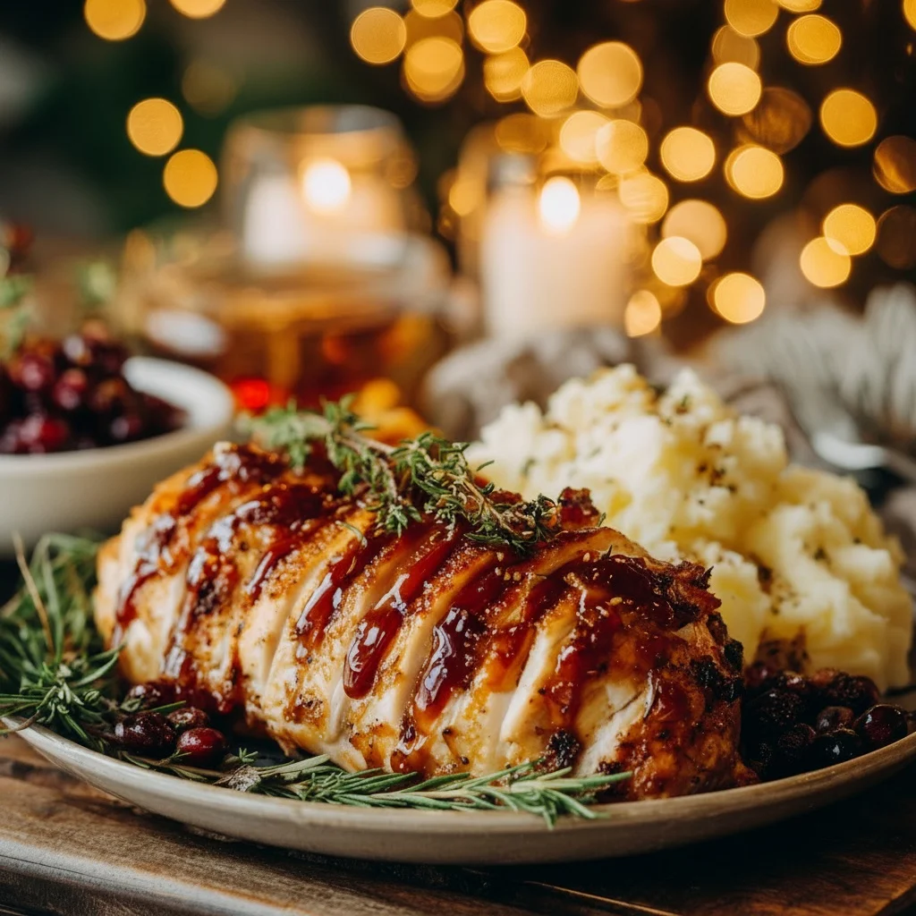 Maple-Glazed Roasted Turkey Breast