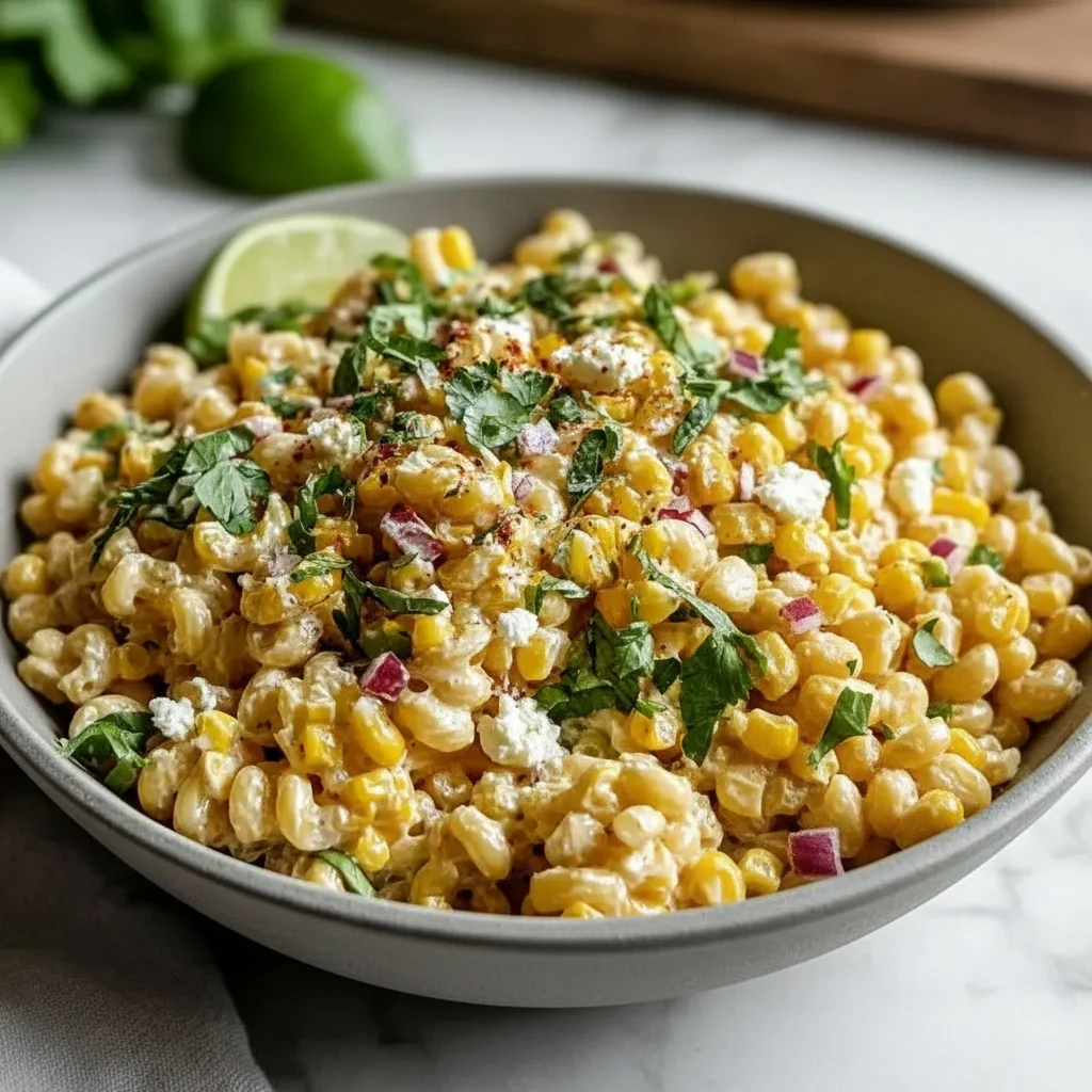 Mexican Street Corn Pasta Salad