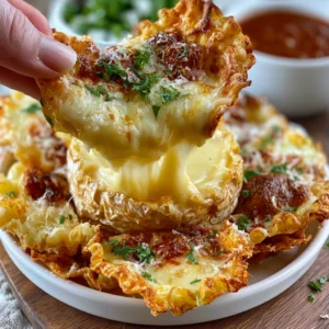 Air Fryer Brie & Lasagna Pasta Chips & Tasty and Easy