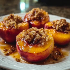 Baked Peaches