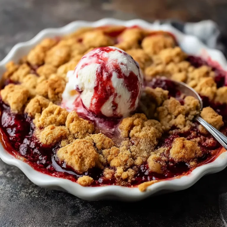 Peanut Butter and Jelly Cobbler