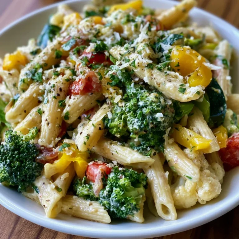 Creamy Pasta Primavera