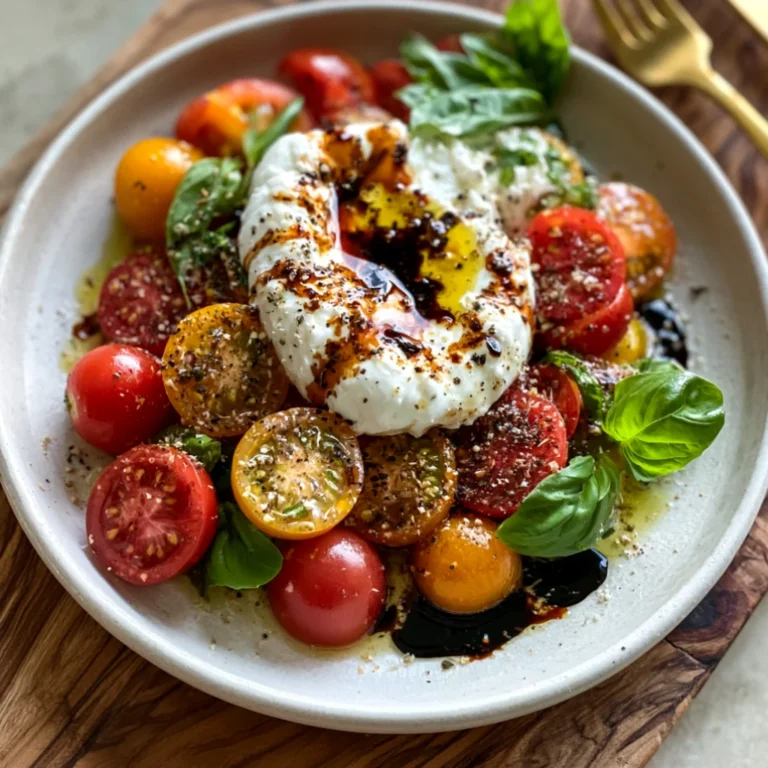 Tomato Burrata Salad