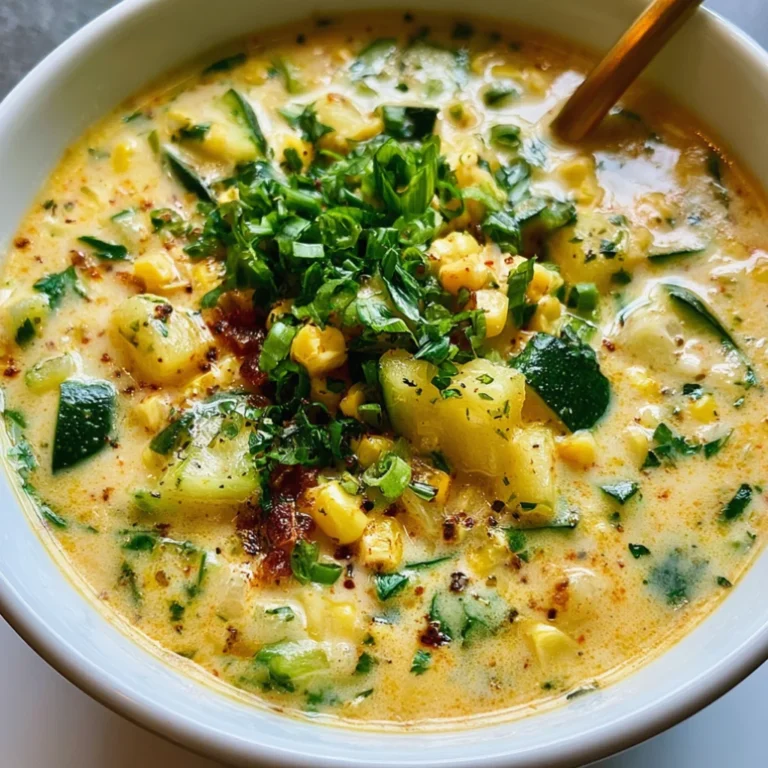 Zucchini Corn Chowder
